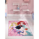 Tapis Princesses Disney Blanche Neige, Ariel et Raiponce - 95 x 125 cm