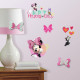 9 Stickers Minnie Mouse 3D Disney