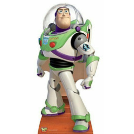 Figurine en carton taille réelle Buzz l'éclair Toy Story H 140 cm