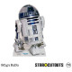 Figurine en carton Le Robot R2D2 Star Wars Hauteur 96 CM