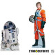 Figurine en carton taille réelle R2D2 Star Wars H 96 CM