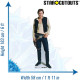 Figurine en carton taille réelle Han Solo Star Wars H 183 CM 