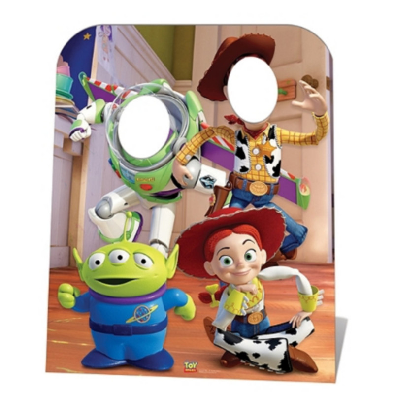 Figurine en carton taille réelle Buzz l'éclair Toy Story 129 cm