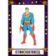 Figurine en carton Superman DC Comics (année 60) Hauteur 189 CM
