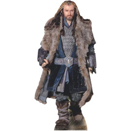 Figurine en carton taille réelle Thorin Ecu-de-Chêne Le Hobbit H 160 CM
