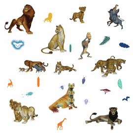 26 Stickers Film Le Roi Lion Disney