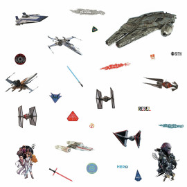 27 Stickers Star Wars Episode IX