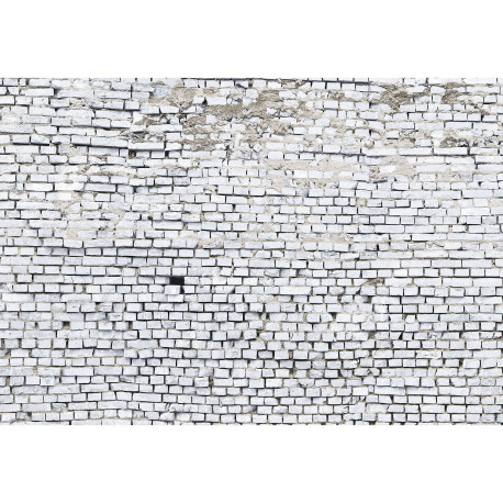 White Brick Photo murale Brique Blanche - 368 x 254 cm