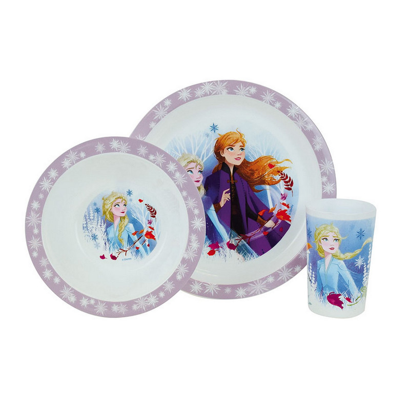 Ensemble Vaisselle La reine des neiges Disney assiette tasse et