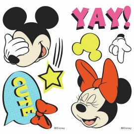 Stickers Muraux Mickey et Minnie 