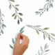 Stickers branches aquarelle