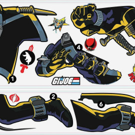 Stickers G.I. JOE Snake Eyes