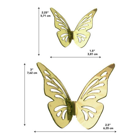 Carte Pop-Up Papillons Dans La Nature–Carte De Papillon 3D Pour