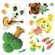 Stickers muraux Animal Crossing