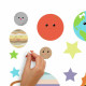 Stickers Muraux Planètes