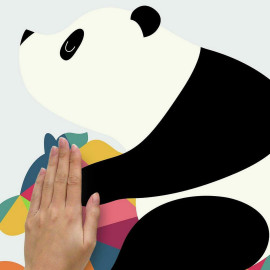 STICKERS MATERNELLE PANDA DE ANDY WESTFACE