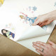 Rouleau de papier peint auto-adhésif - Disney Princesses - Blanc - 45,7 cm x 575 cm