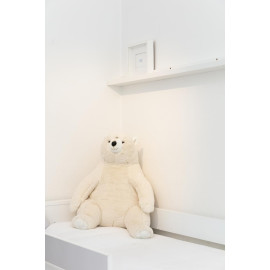 Peluche ours polaire assis Victor Bibib & Co
