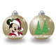 Lot de 6 boules de sapin de Noël diamètre 8cm de DISNEY-Mickey