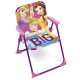 Chaise pliante avec bras princesses belle cendrillon raiponce 38x32x53cm de DISNEY