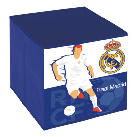 Cube Conteneur Pliable Textile 31x31x31cm de CLUBS-Real Madrid CF