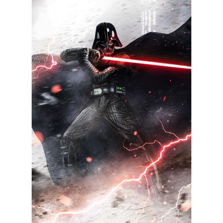 Poster XXL - impression numérique - Star Wars Forces Dark Vador - 200 cm - 280 cm