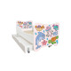 Lit pour enfant modèle poissons avec tiroir de rangement et Matelas - couchage 70 x140 cm