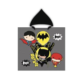 Poncho avec capuche Batman et autres personnages 