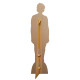 Figurine en carton taille réelle Scarlett Johansson en robe blanche 166 cm