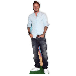 Figurine en carton taille reelle David Beckham 181cm
