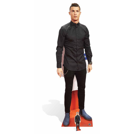 Figurine en carton taille reelle Cristiano Ronaldo 181cm