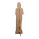 Figurine en carton taille réelle Katheryn Winnick en robe noire 169cm