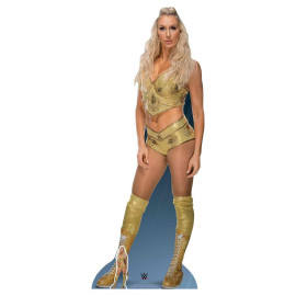 Figurine en carton WWE Charlotte Flair alias Ashley Elizabeth Fliehr 178 cm