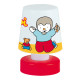 Veilleuse poussoir multicolore T'choupi - 11.5 cm