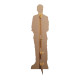 Figurine en carton Justin Bieber (Suit intelligent et sourire) 177 cm