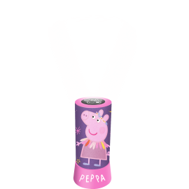 Veilleuse projecteur - Peppa Pig - Rose - 19 cm