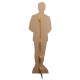 Figurine en carton Patrick Dempsey acteur amércain en Costume élégant - Haut 183 cm