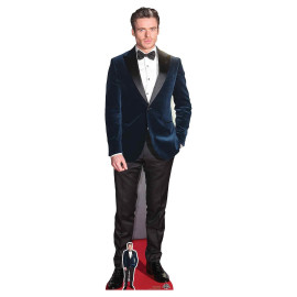 Figurine en carton Richard Madden Veste Bleue en velours - Haut 179 cm