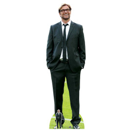 Figurine en carton Jurgen Klopp Entraîneur Coach de Football - Haut 189 cm