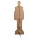 Figurine en carton Hugh Jackman Cravate à Pois - Haut 189 cm
