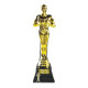 Figurine en carton Un Golden Award, Une Récompense faite d'or - Haut 182 cm