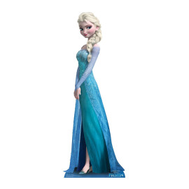 Figurine en carton Elsa La Reine des Neiges (Mini Format) - Haut 96 cm