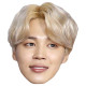 masque en carton BTS chanteur JIMIN