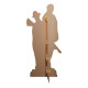 Figurine en carton Freddy Kreuger et Jason Voorhees film d'horreur - Haut 195 cm