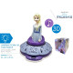 Veilleuse musicale et multicolore - Disney La Reine des Neiges - Elsa en 3D - 25 cm
