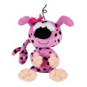 Marsupilami peluche rose toutes a l'ecole et 24cm