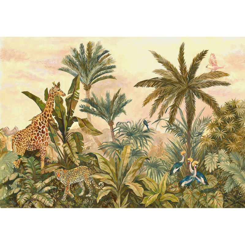 Poster XXL Impression Numérique, 450cm x 280cm, Toit de la Jungle II