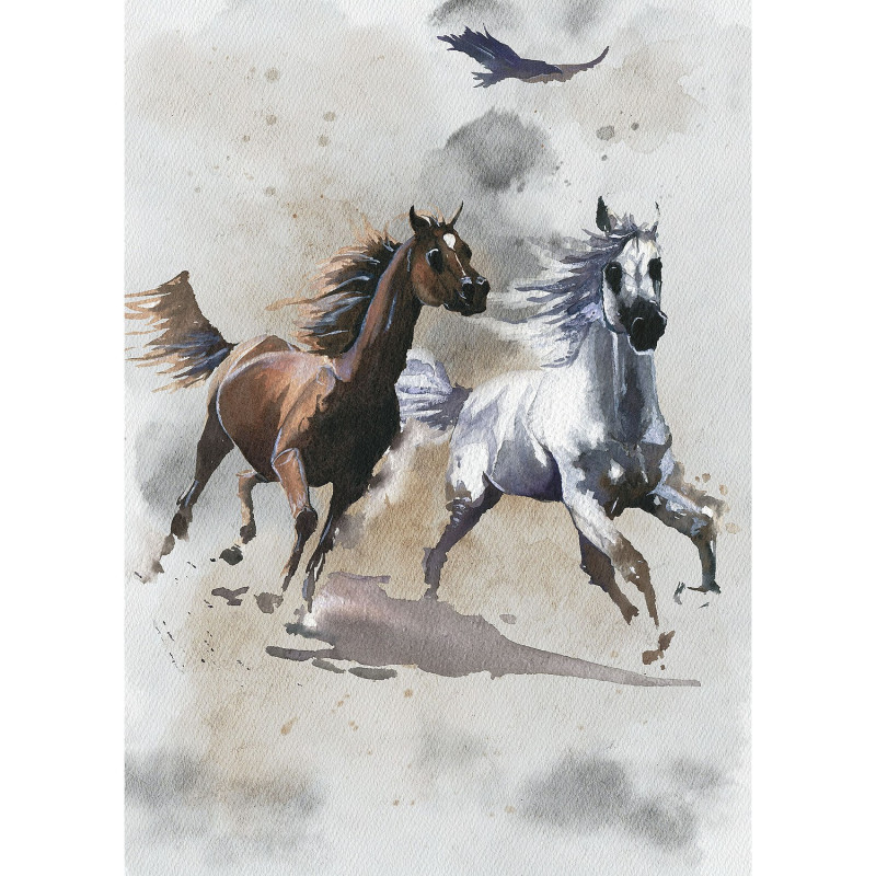 Horses Dreams: Serviette Magique Cheval.