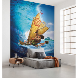 Poster XXL Vaiana Surfer sur la Vague l200 x H280 cm