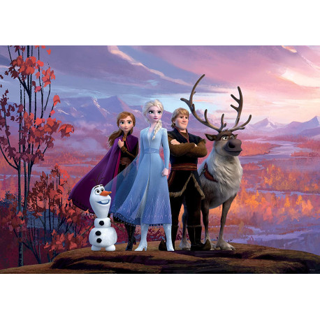 Poster La Reine des Neiges II Disney Frozen 156X112 cm